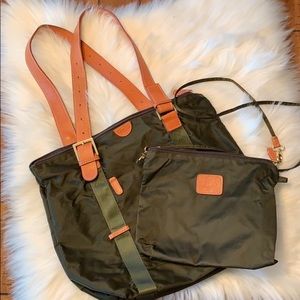 Bric’s nylon tote with purse